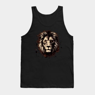 The Lion King's Majestic Safari: A Journey through Royal Realms Tank Top